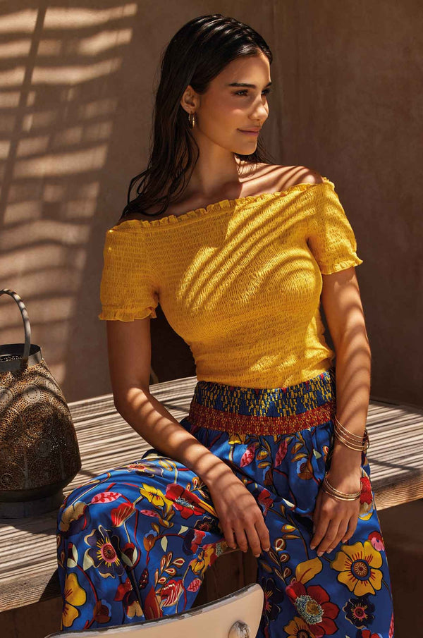 TOP CROPPED CUELLO BARCO CAMY