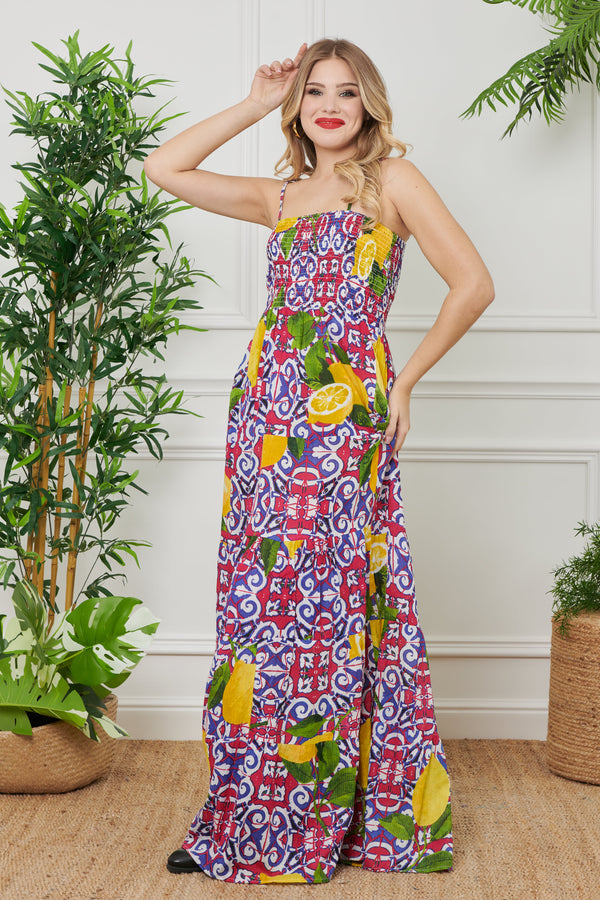 VESTIDO CUERPO LARGO