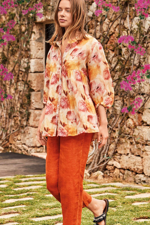 BLUSA CON MANGA 3/4 KALLY