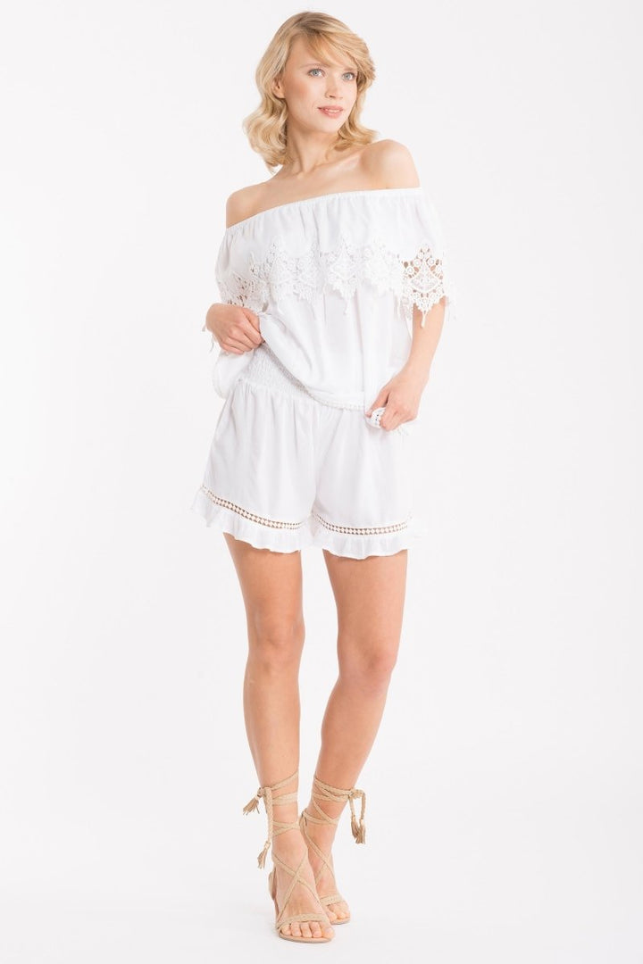 SHORT MERLETTI- IC22-015 - #Moda Mare Positano#